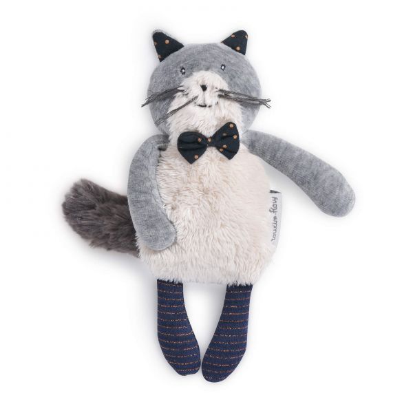 Petite peluche Les Moustaches - Chat Fernand