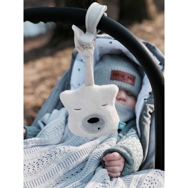 Peluche à suspendre bruits blancs Mini écrue