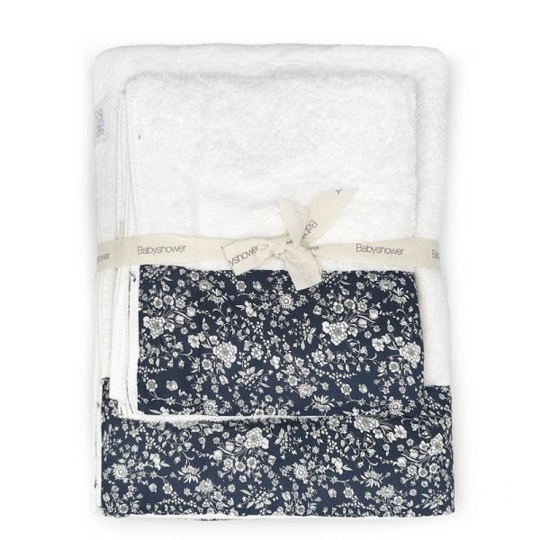 Lot de 2 serviettes de toilette Mini&Max Summer blooms