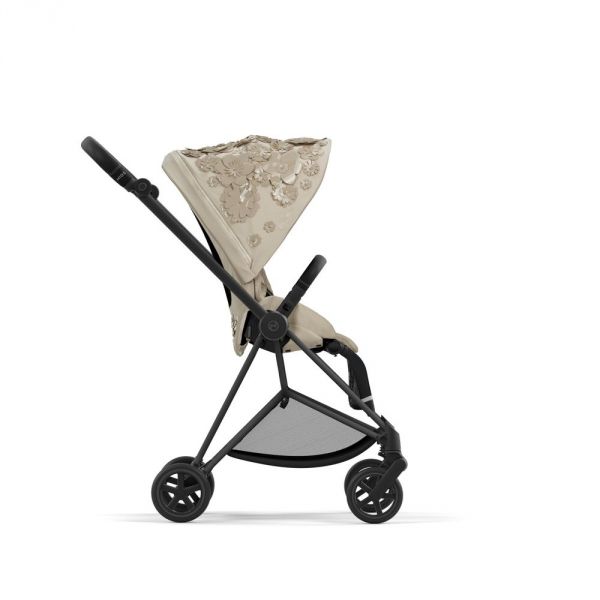 Habillage de siège pour poussette Mios 3 Simply flowers beige