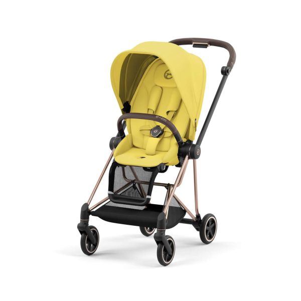 Habillage de siège pour poussette Mios 3 Mustard Yellow