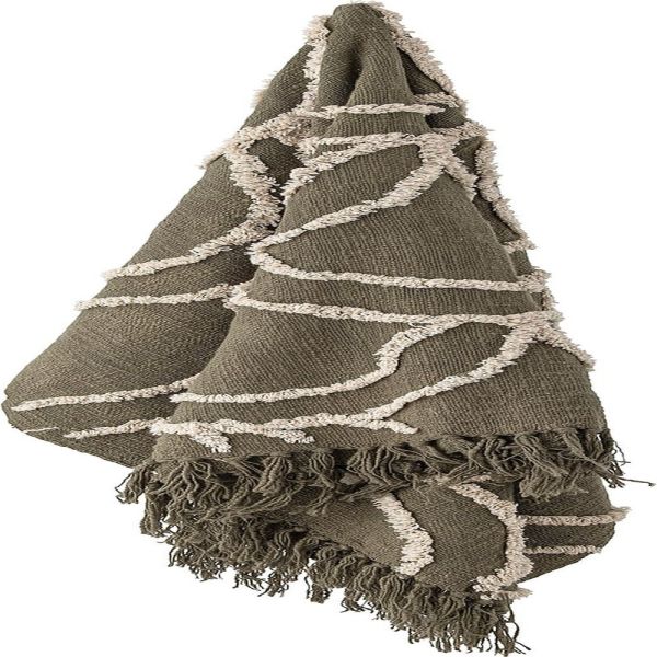 Plaid Mirfield Vert Coton