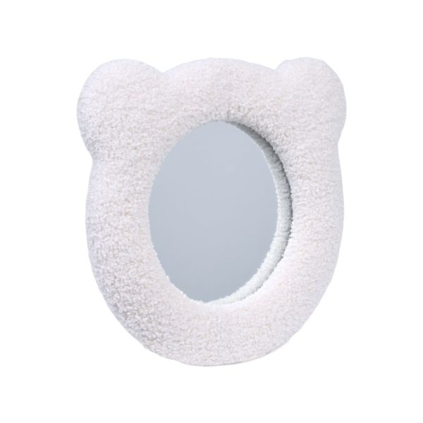 Miroir enfant Teddy Écru 35 cm