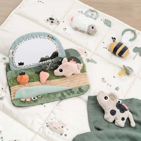 Miroir d'éveil Tummy time Tiny farm