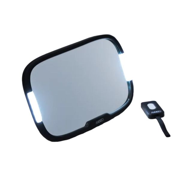 Miroir rétroviseur siège enfant LED
