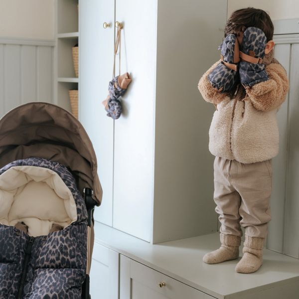 Moufles enfant 1-3 ans chaudes et imperméables Le Leopard