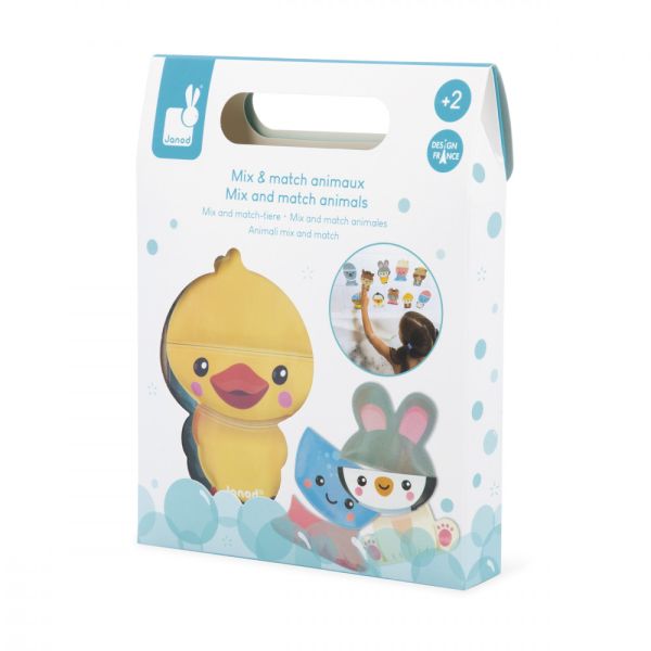 Jouet de bain Mix & Match Animaux