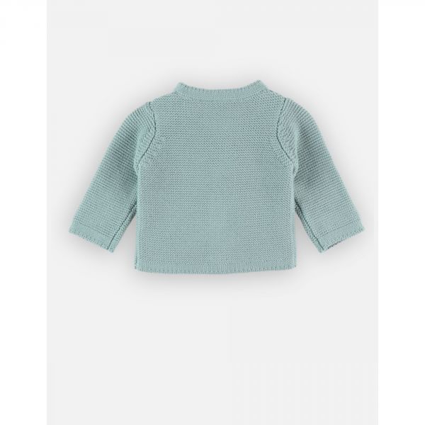 Gilet tricot Aqua 9 mois