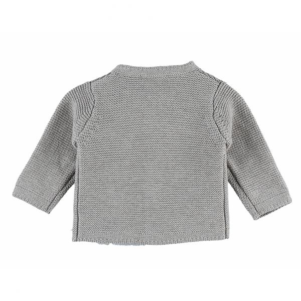 Gilet tricot Gris 12 mois