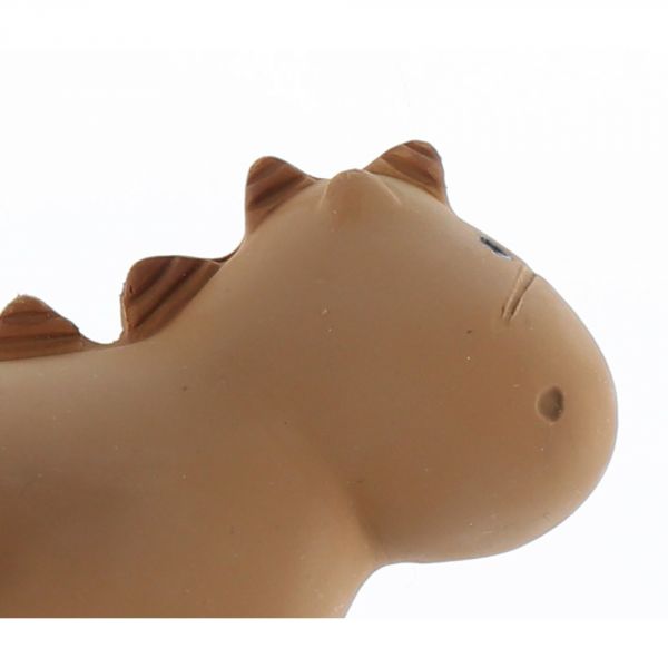 Hochet dinosaure ocre