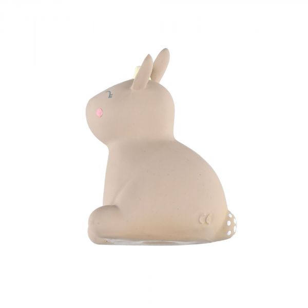 Hochet lapin beige