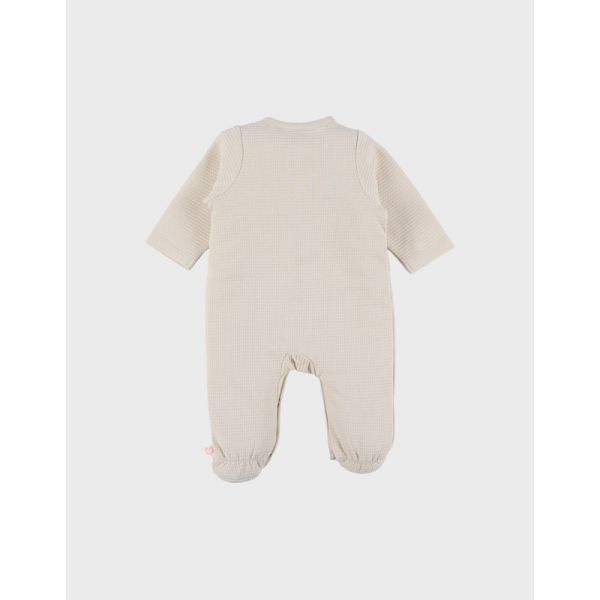 Pyjama dors-bien en coton beige 1M