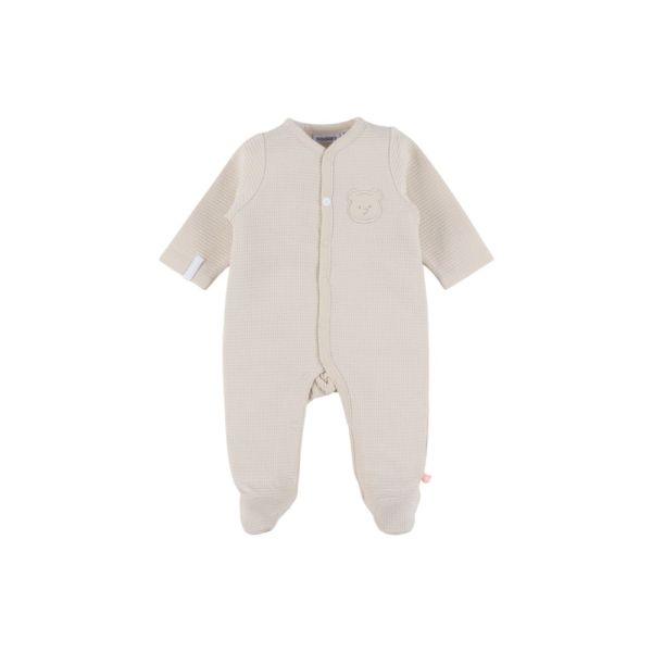 Pyjama dors-bien en coton beige 3M