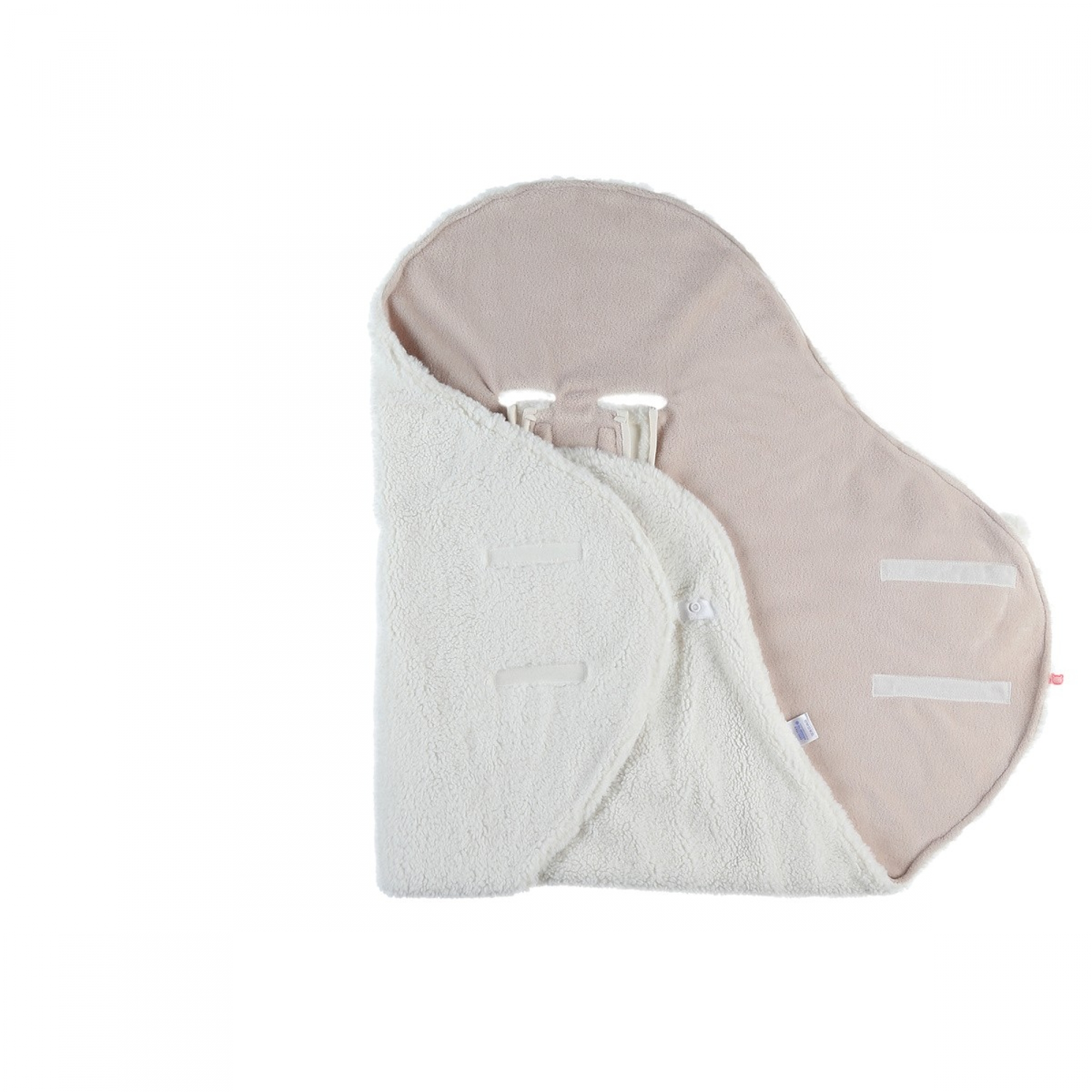 Noukie S Couverture Nomade Hiver Sherpa Ecru Made In Bebe