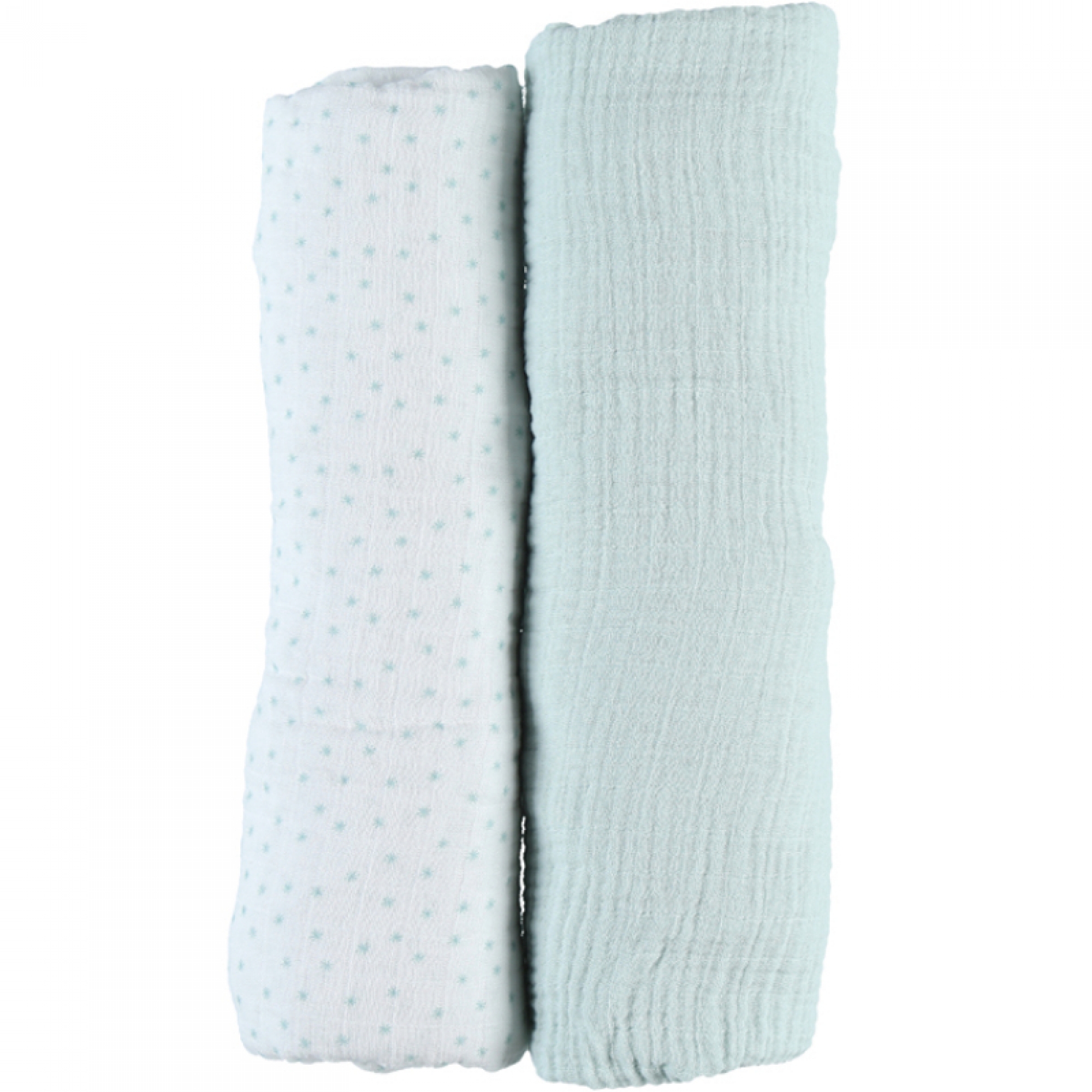 Noukie S Lot De 2 Draps Housse Coton Bio 70 X 140 Cm Vert Clair Made In Bebe