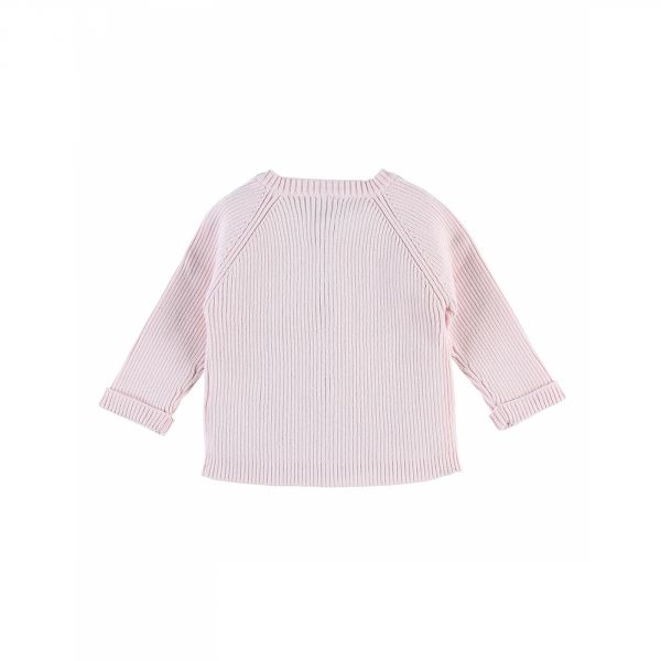 Gilet tricot Rose clair 9 mois