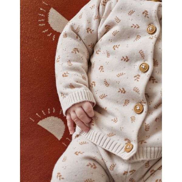 Gilet tricot Beige 6 mois