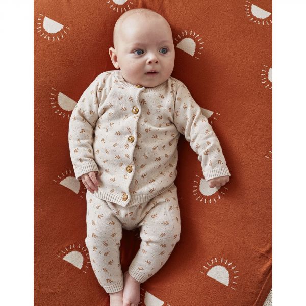 Pantalon tricot Beige 3 mois