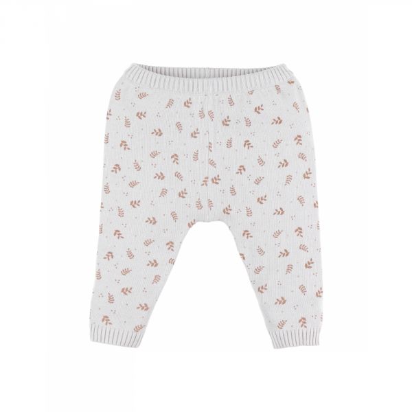 Pantalon tricot Beige 6 mois