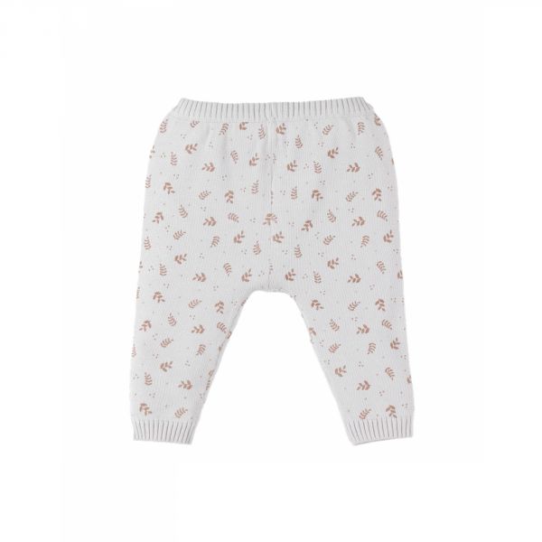 Pantalon tricot Beige 6 mois