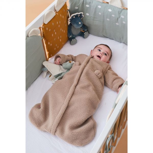 Gigoteuse 70cm poil long beige - Mix and match