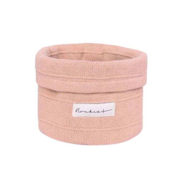 Panier de rangement en coton bio Mix & Match - Rose