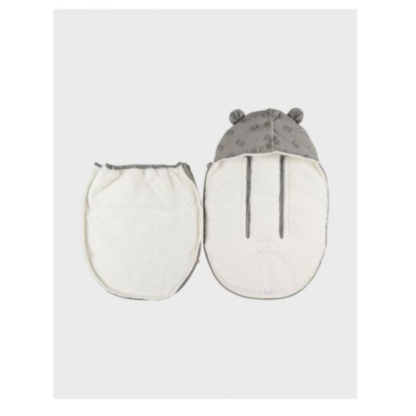 Chancelière bébé Kaki  - Mix and Match
