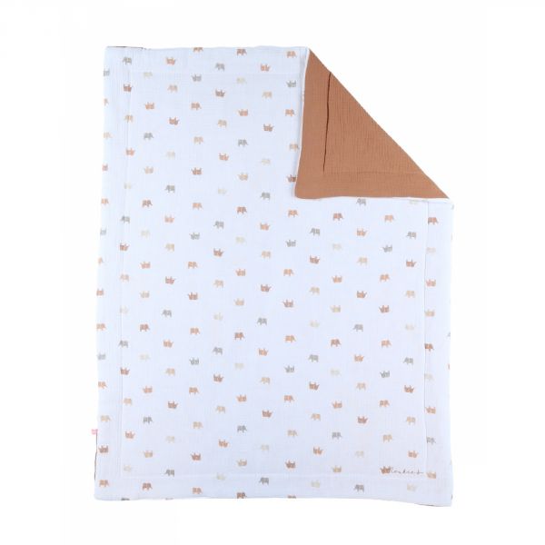 Couverture bébé 75 x 100 cm Mix&match Elephants