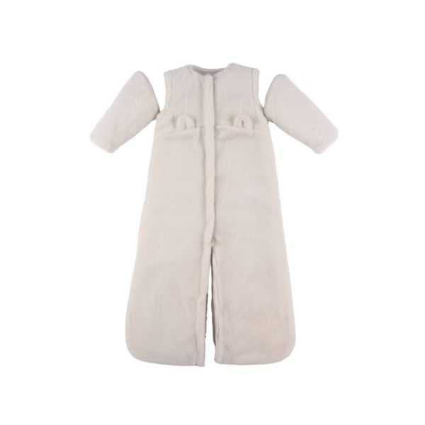 Gigoteuse bébé 100cm fausse fourrure Beige Mix and Match