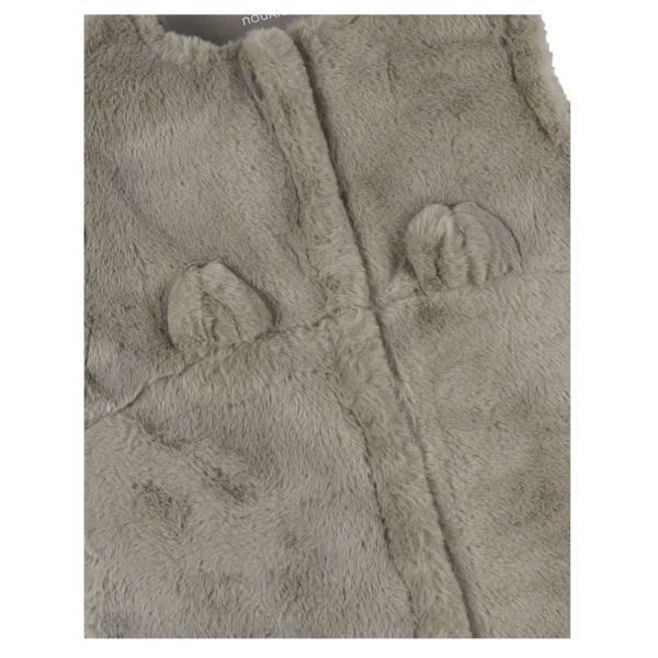 Gigoteuse bébé 100cm fausse fourrure Kaki Mix and Match