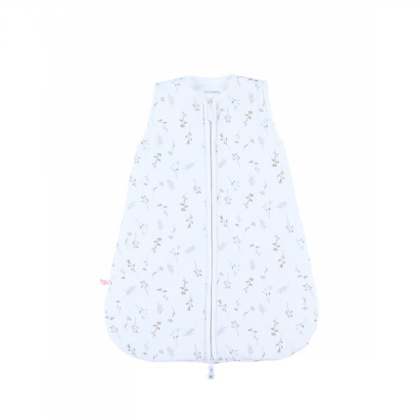 Gigoteuse 50cm jersey pointelle - Pretty flowers