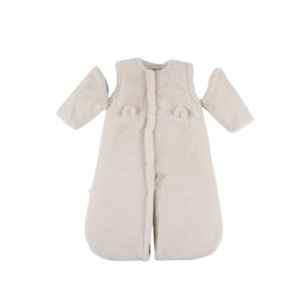 Gigoteuse bébé 70cm fausse fourrure Beige Mix and Match