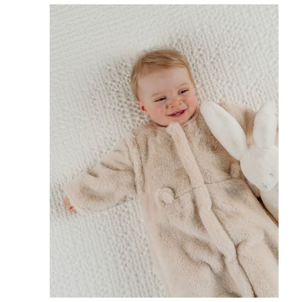 Gigoteuse bébé 70cm fausse fourrure Beige Mix and Match