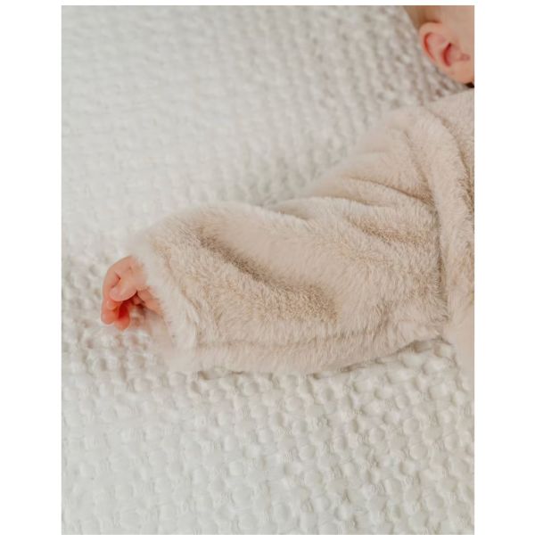 Gigoteuse bébé 70cm fausse fourrure Beige Mix and Match
