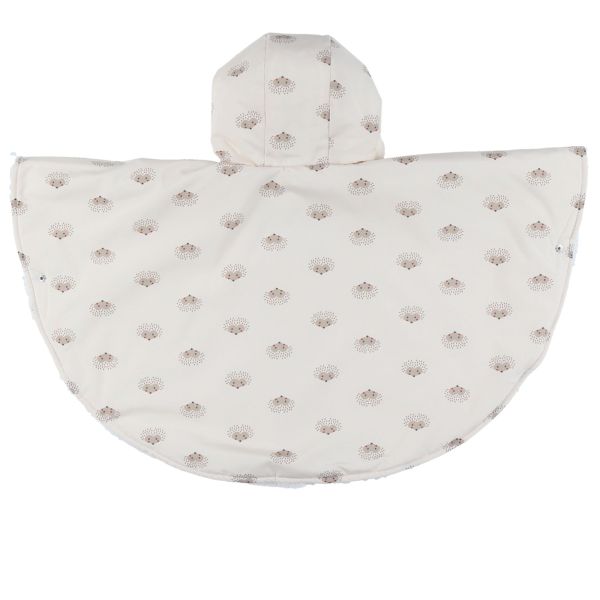 Poncho imperméable avec doublure rose - 18M Mix and Match