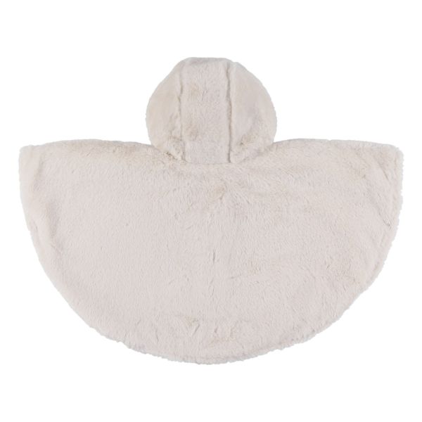 Poncho bébé en fausse fourrure 18-36M - Beige