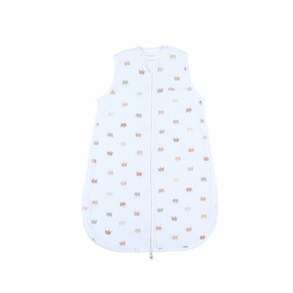 Gigoteuse été 70cm mousseline - Cute gorilla