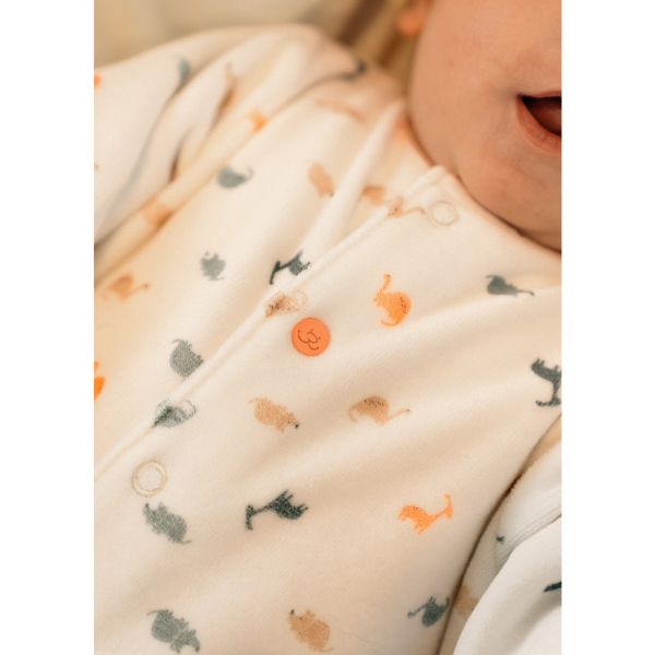 Lot de 2 pyjamas bébé en velours
