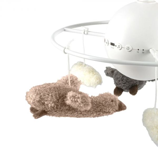 Mobile musical et rechargeable Liva l'oie