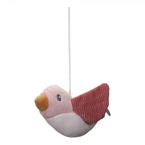 Mobile musical en bois  Flowers & Butterflies