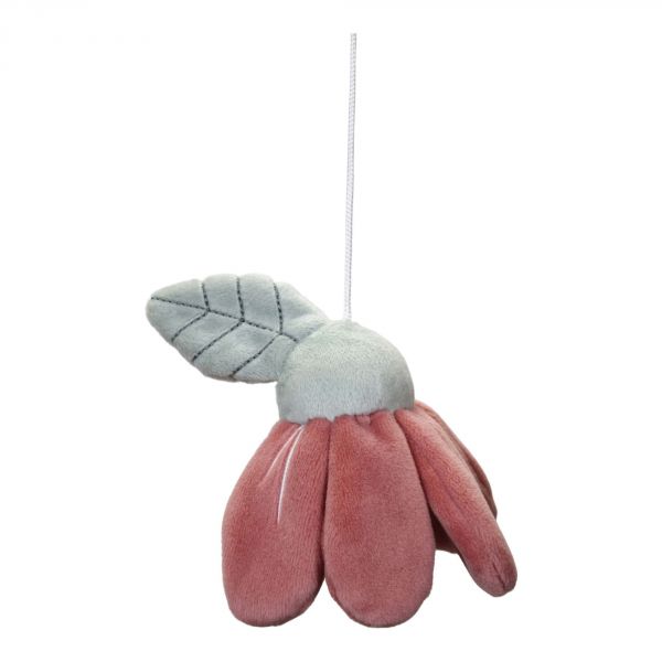 Mobile musical en bois  Flowers & Butterflies
