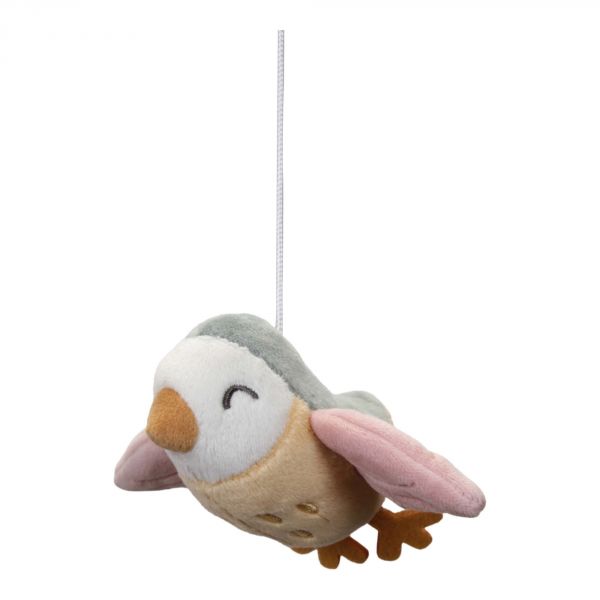 Mobile musical en bois  Flowers & Butterflies
