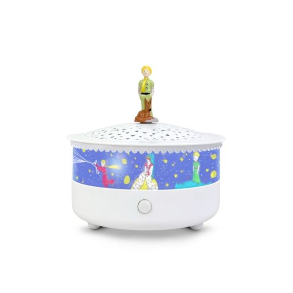 Veilleuse - Projecteur d'Etoiles - Musical - Détection des Pleurs - Rechargeable USB