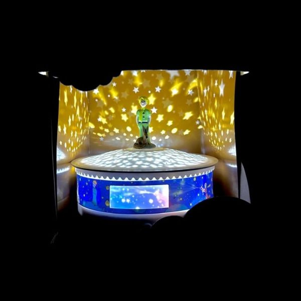 Veilleuse - Projecteur d'Etoiles - Musical - Détection des Pleurs - Rechargeable USB