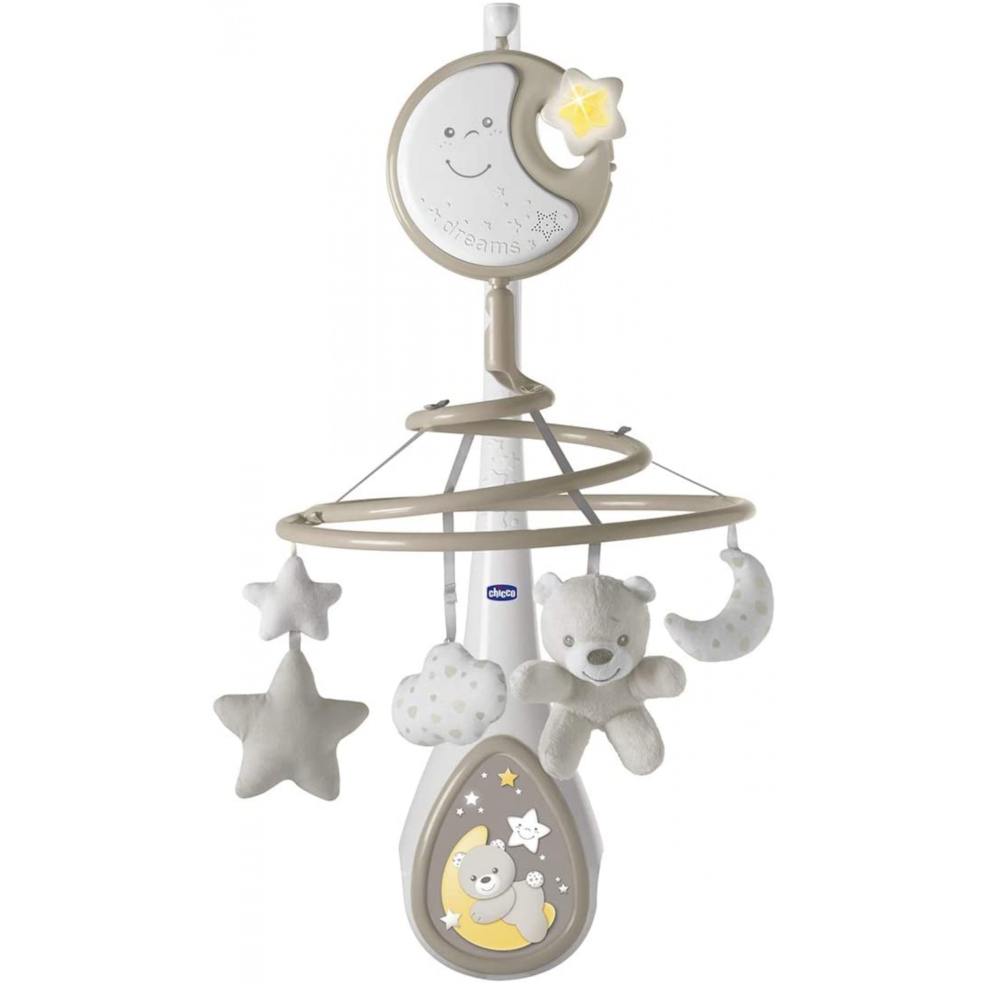 Chicco Next2Dreams Mobile pour Lit Bébé avec Lum…