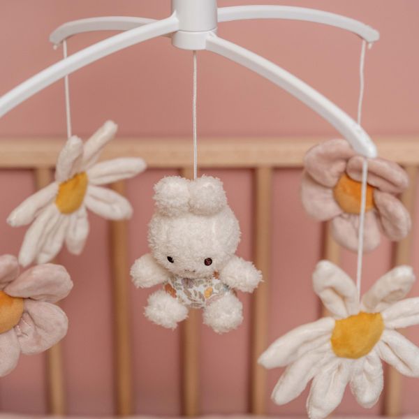 Mobile musical Miffy Vintage Flowers