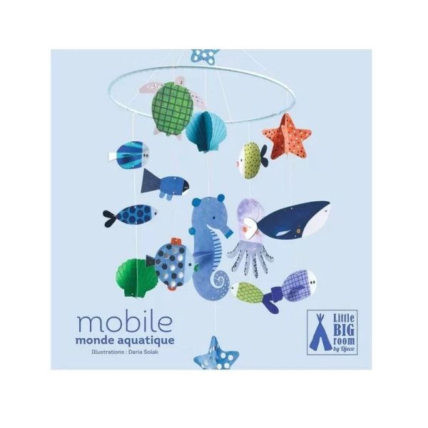 Mobile en papier Monde aquatique