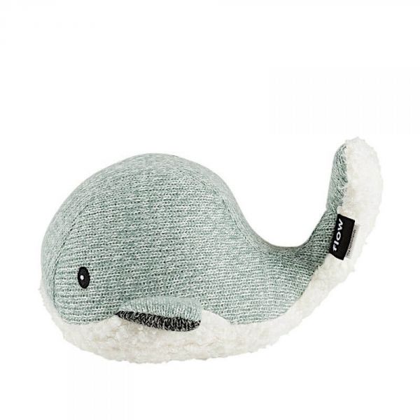 Peluche bruit blanc Baleine Moby vert