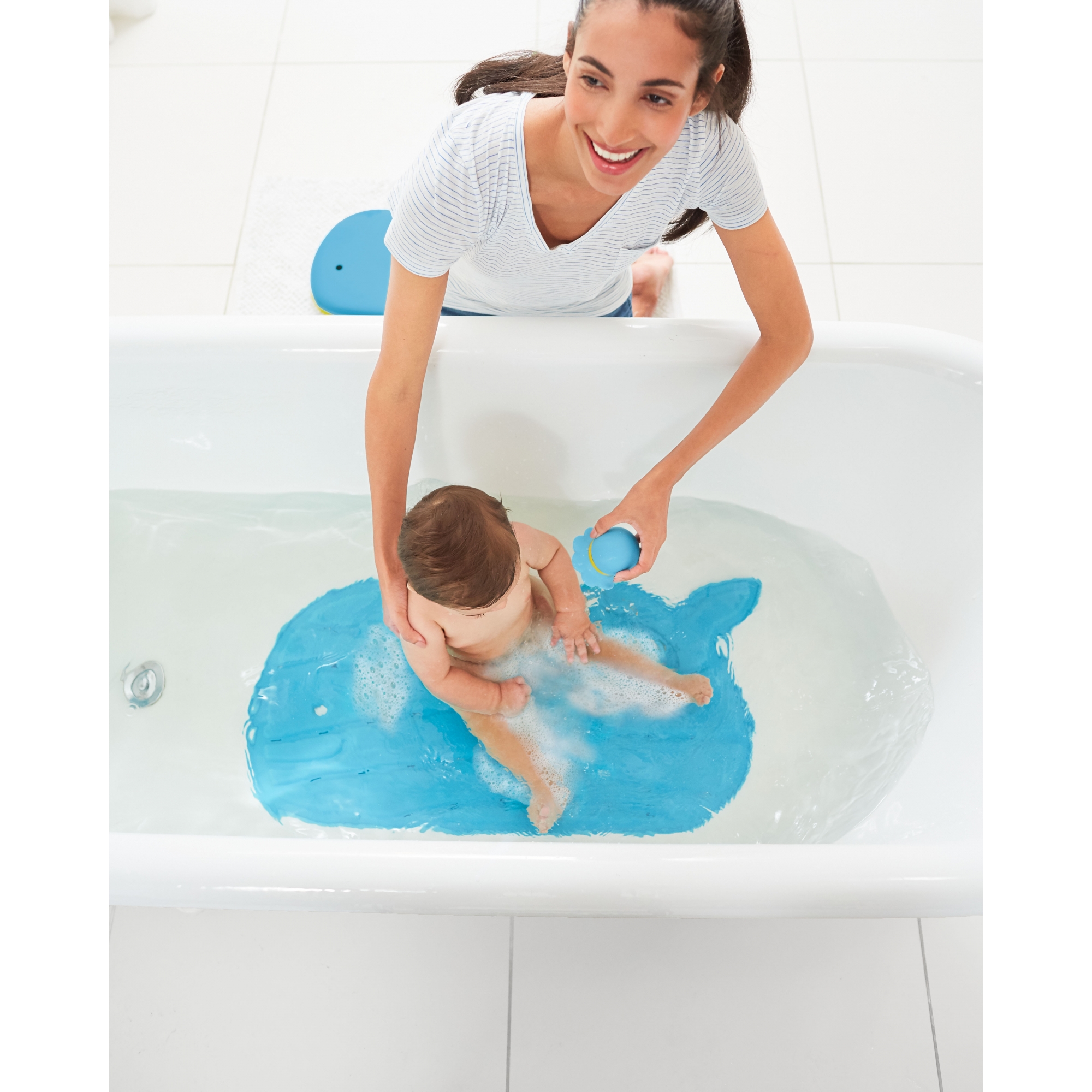 Skip Hop Tapis De Bain Moby Bleu Made In Bebe