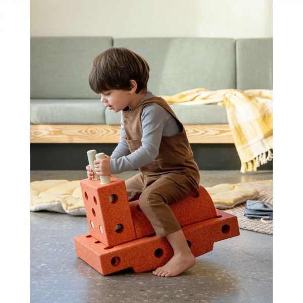 Jeu de construction évolutif Curiosity Kit Orange